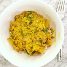 Warm Vegan Curry Dish