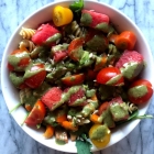 Watermelon Pesto Summer Salad